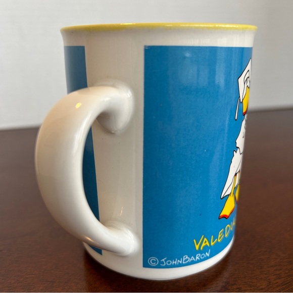 "VALEDUCKTORIAN" DUCKTALES Vintage Coffee Mug 1986 - Picture 3 of 6